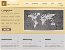 Tablet Screenshot of nforcetech.net